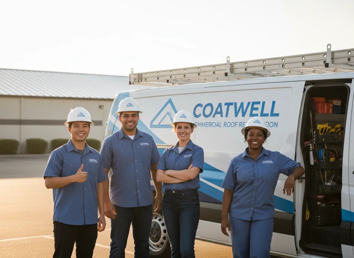 Commercial roof coating company in Peabody, MA